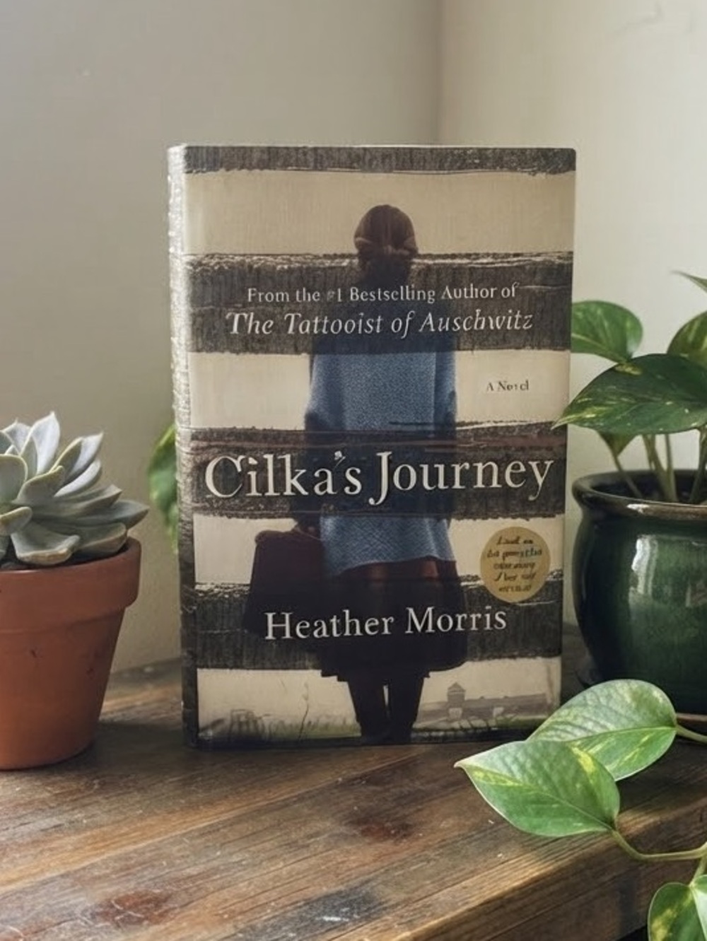 Cilka's Journey by Heather Morris Hardcover Book Bestselling Novel